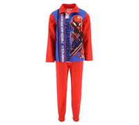 Marvel Spiderman Chandal para Niños, Conjunto 2 Piezas de Spiderman para Niños, Traje Deportivo Rojo, Sudadera y Pantalon Largo, Regalo para Niños, Talla 3 Años - Rojo