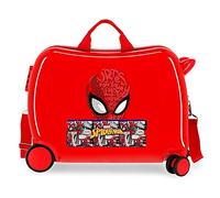 Marvel Spiderman Comic, Equipaje Para Niños, Rojo (Red), 50x38x20 Cms