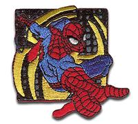 Marvel © Spiderman Comic telaraña - Parches termoadhesivos bordados aplique para ropa