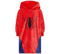 Marvel Spiderman Deluxe Oodie/Manta de Gran tamaño con Capucha para niños - 5-6 Años: 116cm