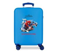 Maleta De Cabina Rígida Spiderman Geo Azul