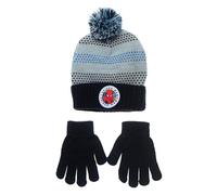Marvel Spiderman Gorro y guantes para niños | Regalos para niños | Gorro con pompón | Tallas 52 y 54 | Spidey | para niño, azul, 54 cm