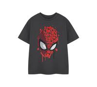 Marvel Spiderman Gris Friendly Neighbourhood Kids Camiseta de manga corta Muchac