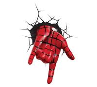 Marvel Spiderman Hand - Lámpara de pared 3D, plástico