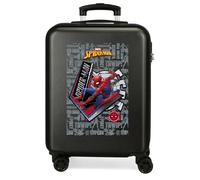 Marvel Spiderman Maleta De Cabina ABS Rígida Great Power Negro