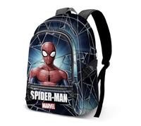 Marvel Spiderman Maximum-Mochila Fight FAN 2.2, Azul, 31 x 44 cm, Capacidad 24 L