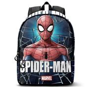 Marvel spiderman maximum-mochila pequeña hs fan, azul, 25 x 35 cm, ca