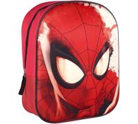 Marvel Spiderman Mochila 3D Infantil Rojo Guardería - Kinder