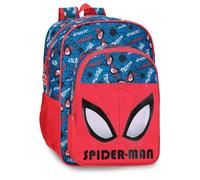 Joumma Marvel Mochila escolar Spiderman Authentic Adaptable a carro Poliéster Rojo 15,6L