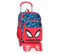 Marvel Spiderman Mochila Escolar, Rojo, 30x40x13 cms