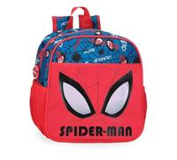Marvel Spiderman Authentic Mochila Guardería Rojo 21x25x10 cms Poliéster 5,25L