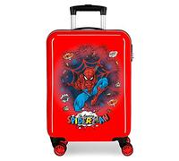 Trolley marvel abs 55cm.4r.spiderman pop rojo Talla única