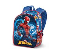 Marvel Spiderman Powerful-Mochila Basic, Azul, 31 x 39 cm, Capacidad 18.2 L