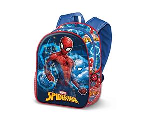 Marvel Spiderman Powerful-Mochila Basic, Azul, 31 x 39 cm, Capacidad 18.2 L