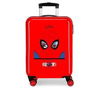 Trolley marvel abs 55cm.4r. spiderman protector rojo Talla única