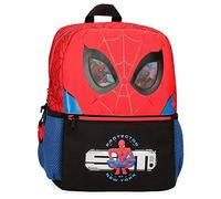 Marvel Spiderman Protector Mochila Escolar Adaptable a Carro Rojo 25x32x12 cms Poliéster 9,6L