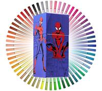 Marvel Spiderman Set Rotuladores con 60 Colores Para Niños - Regalos Niño
