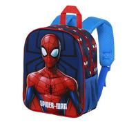 Marvel Spiderman Solid-Mochila 3D Elite, Azul, 26 x 31 cm, Capacidad 8 L