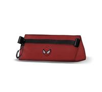 Marvel Spiderman SP Triangle - Estuche para lápices (21 x 8 cm), Color Rojo