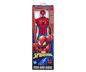 Marvel Spiderman- Spiderman Figura Titan Power 30 cm, Modelo Surtido, 1 Unidad Hero Series, Multicolor (Hasbro E2324EU4)