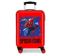 Maleta marvel abs 55cm 4r spiderman street rojo Talla única