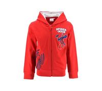 Marvel Spiderman Sudadera con Capucha Niño, Sueter Sudadera Cierre Cremallera, Regalo para Niños, Talla 8 Años