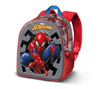 Marvel Spiderman Symbol-Mochila Basic, Gris, 30 x 38 cm, Capacidad 13 L