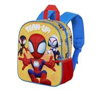 Marvel Comics Mochila 3D Elite Spiderman Team-up, Amarilla, 26 x 31 cm, 8 L