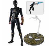 Marvel Spiderman Tom Holland En black & Oro Especial Sh Figuarts Bandai Tamashii