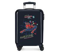 Trolley marvel abs 55cm.4r. spiderman totally awesome azul Talla única