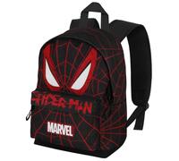 Marvel Spiderman Vision-Mochila Pequeña HS FAN, Negro, 25 x 35 cm, Capacidad 12 L