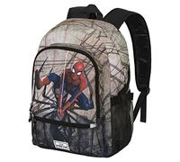 Marvel Spiderman Webslinger-Mochila Fight FAN 2.0, Multicolor, 31 x 44 cm, Capacidad 24 L