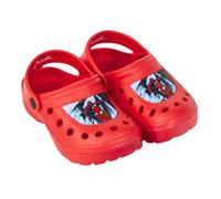 Marvel Spiderman Zuecos para Niños, Sandalias Ligeras, Diseño Spider-Man Sandalias Verano, Regalo Niños, Talla EU 28/29 | Rojo