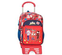 Marvel Spidey and Friends Mochila Escolar, Rojo, 15,6L