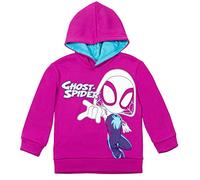 Marvel Spidey and His Amazing Friends Ghost-Spider - Sudadera con capucha para niñas, Fantasma araña, 3 años