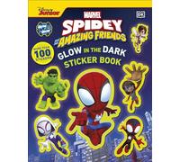 Marvel Spidey and His Amazing Friends Glow in the Dark Sticker Book: With More Than 100 Stickers (Disney Junior: Marvel Spidey and His Amazing Friends)