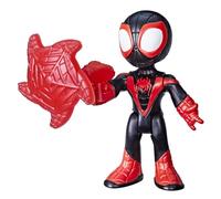 Marvel Spidey and His Amazing Friends, Juguete Miles “Spin” Morales con Accesorio, Figuras de acción de 7,6 cm, Juguetes Infantiles de superhéroes, A Partir de 3 años