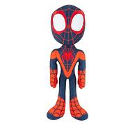 Marvel Spidey and his Amazing Friends My Friend Miles Talking Plush - Miles Morales con sonidos, juguetes con tus amigables arañas de vecindario