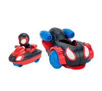 MARVEL Spidey and His Amazing Friends - Vehículo Miles Morales Quick Shot 2 en1