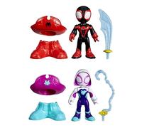 Marvel Spidey and His Amazing Friends, Water-Webs, Juguetes Pirata Miles “Spin” Morales y Pirata Spider Fantasma