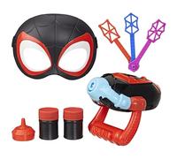 Marvel Spidey and His Amazing Friends, Water-Webs, Set de Juego Lanzaburbujas de Miles Spin Morales