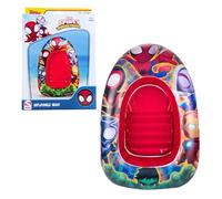 Marvel Spidey Barco Hinchable, Colchoneta para Piscina, Barca Hinchable, Flotador Infantil, Hamaca de Agua, Colchoneta Playa Sillon Acuático