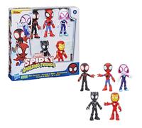 Marvel Spidey y Sus Amigos Asombrosos Set 5 Figuras Colección