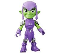 Marvel Spidey y Sus Sorprendentes Amigos Figura Supergrande de Green Goblin 22,5 cm, Figura de Acción para Preescolar, Juguete para Niños a Partir de 3 Años