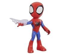 Marvel Spidey y Sus Sorprendentes Amigos Figura Supergrande de Spidey 22,5 cm, Figura de Acción para Preescolar, Juguete de Superhéroe para Niños a Partir de 3 Años