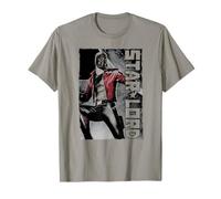 Marvel Star-Lord Guardianes de la Galaxia - Camiseta con pintura en aerosol Camiseta