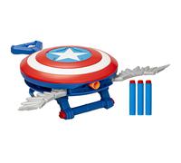 Marvel Studios Captain America Brave New World Nerf Skyshot Shield Roleplay Roleplay Toy Super Hero Toys for Kids 5 and Up