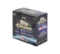 Marvel Studios Chrome Sapphire Edition Hobby Box - Refractores cromados, autos, estrellas MCU