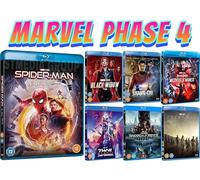 Marvel Studios Cinematic Universe: Phase 4 (7-Disc Box Set) [Blu-ray] [Region Free]