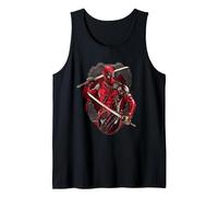 Marvel Studios Deadpool & Wolverine Merc with Katanas Camiseta sin Mangas, Hombre, Negro, XL